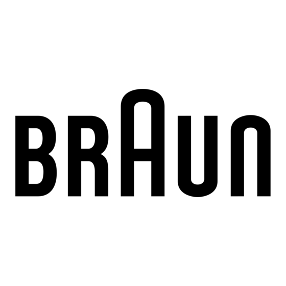 Braun TriControl 4735 Owner's Manual