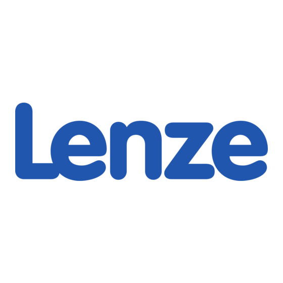 Lenze E82ZBHT Mounting Instructions