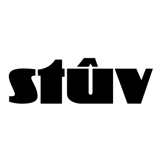 Stûv 16-IN Installation & Directions For Use