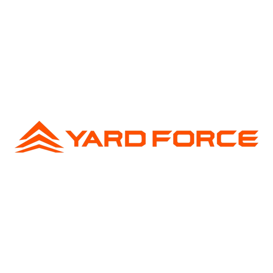 Yard force YF60VRX4A-CHG Operator's Manual