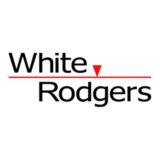 White Rodgers UP400 Installation Instructions & User Manual