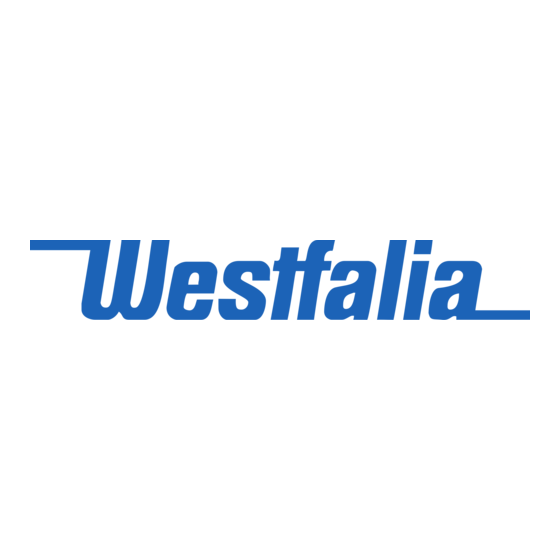 Westfalia 801592 Instruction Manual