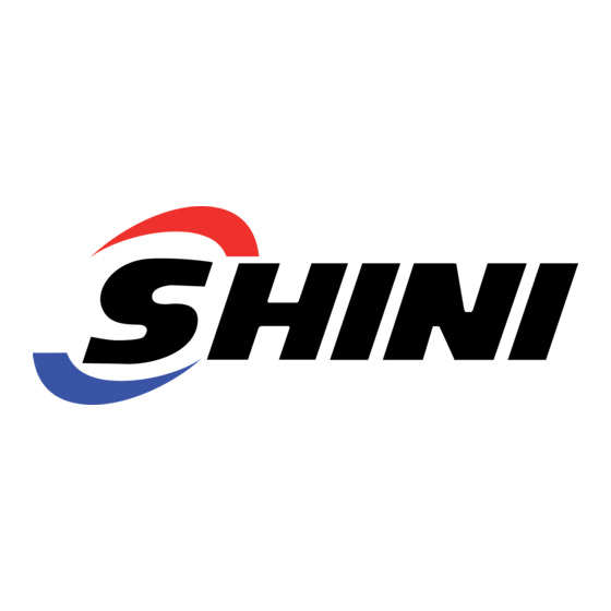 Shini SHD Manual
