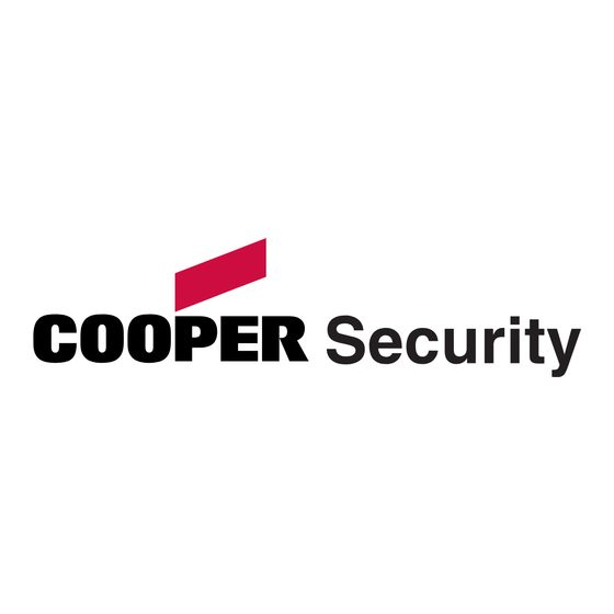 Cooper Security i-on40 Administrator's And User Manual