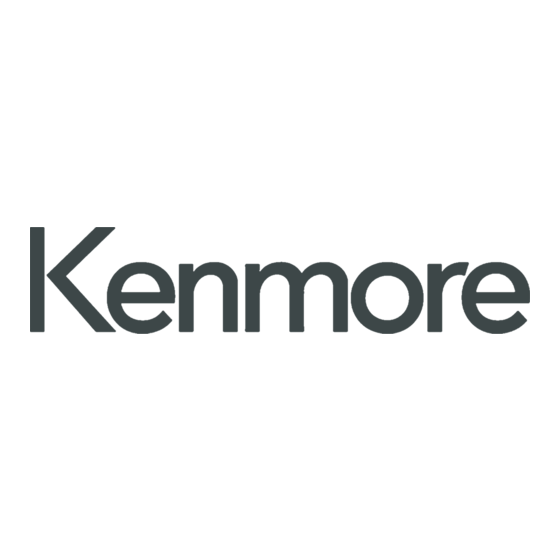 Kenmore 11025844400 Product Manual