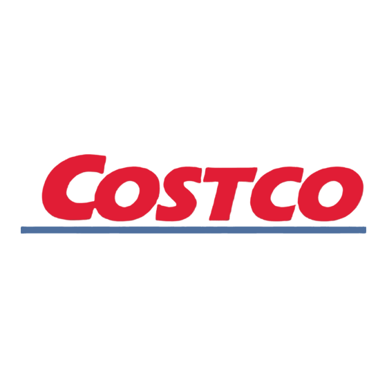 Costco 1031581 Installation And User Instructions Manual