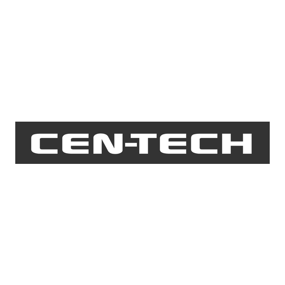 CEN-TECH 91179 Assembly And Operating Instructions Manual