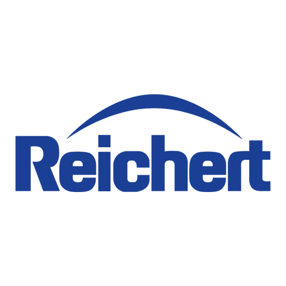 REICHERT ML1 USER MANUAL Pdf Download | ManualsLib