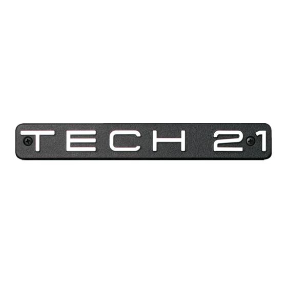 Tech 21 Power Engine Deuce Deluxe PE-200 Owner's Manual