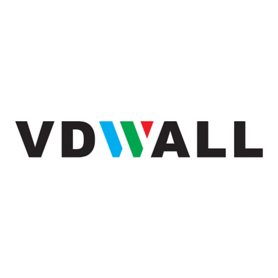 Vdwall LVP515 series Quick Manual