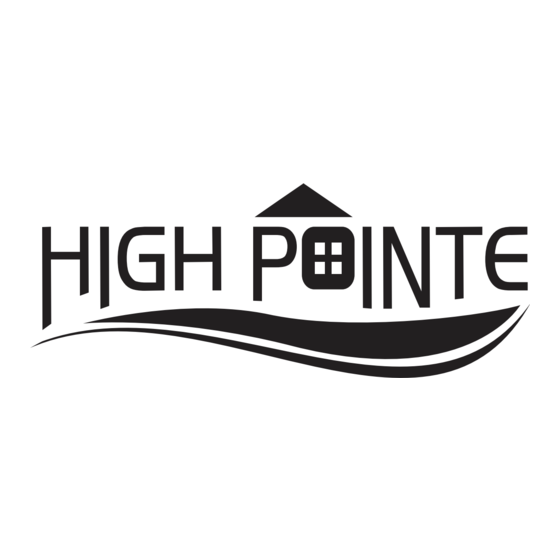 high pointe EC028BSC-B Installation Manual