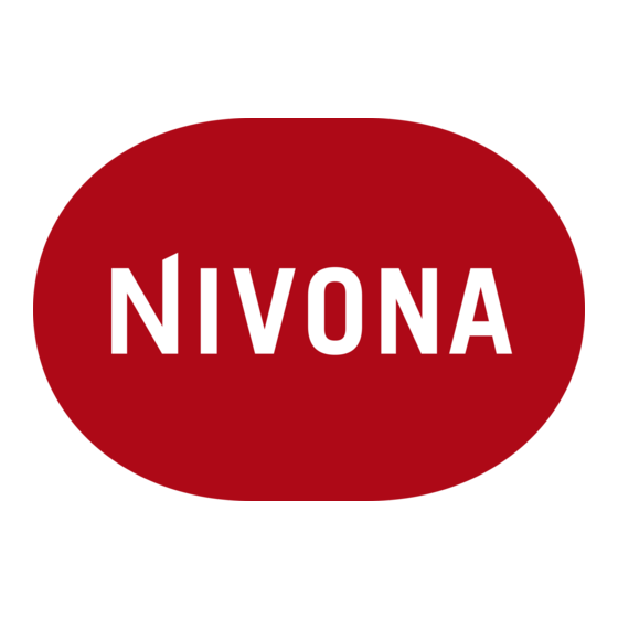 Nivona CafeGrano 120 Operating Instructions Manual