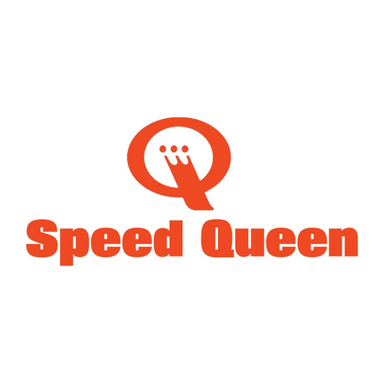 Speed Queen 55322R1 Operating Instructions
