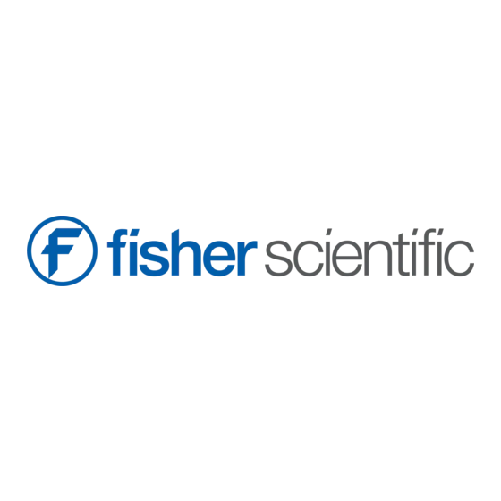 Fisher Scientific 17LREEFSA Manual