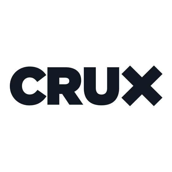 Crux CRUX002 Instruction Manual