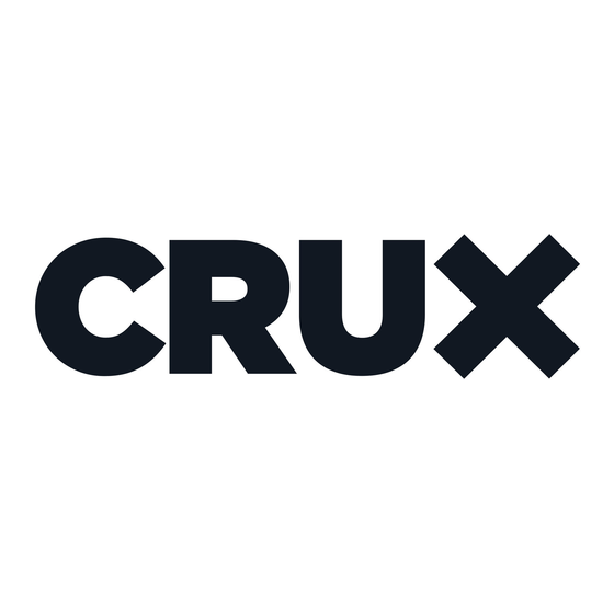 Crux RVCMB-78E Manual