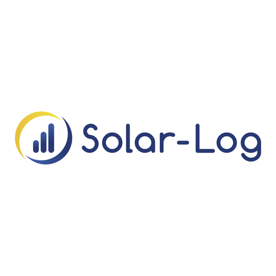 Solar-Log 300 Connection Manual