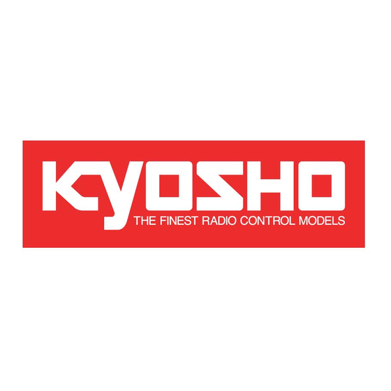Kyosho MINI-Z Racer AWD MA-010 Type Instruction Sheet