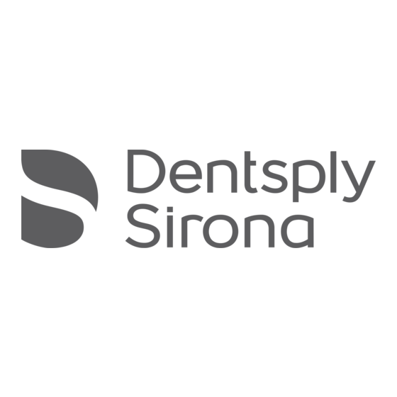 Dentsply Sirona Treatment Center Axano Pure Instructions For Use Manual
