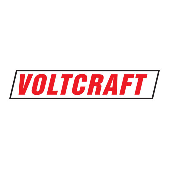VOLTCRAFT 2251735 Operating Instructions