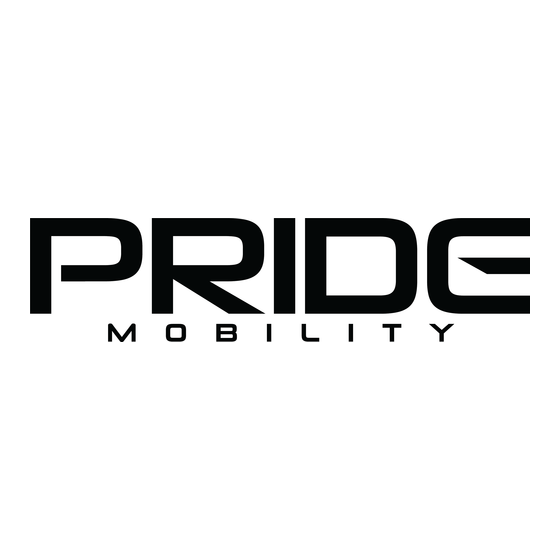 Pride Mobility Pride Profile INFMANU2127 Installation And Care Manual