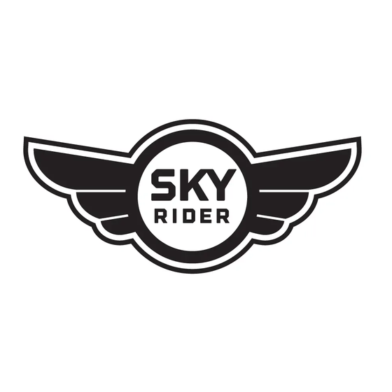sky rider X-31 Shockwave User Manual