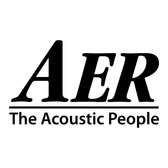 AER Compact mobile Operating Instructions Manual