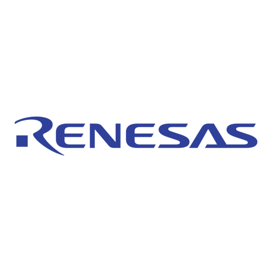Renesas RX Series User Manual