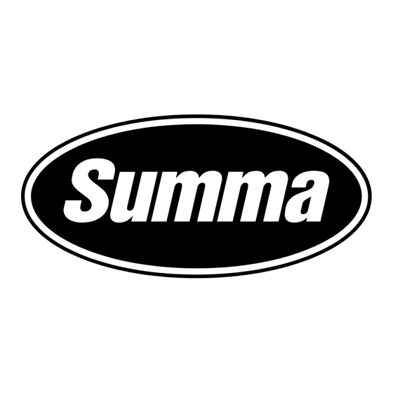 Summa S CLASS User Manual