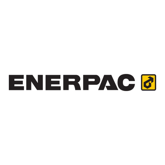 Enerpac ZU4 Instruction Sheet