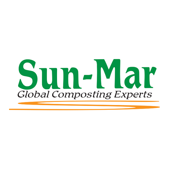 Sun-Mar EXCEL NE Quick Start Manual
