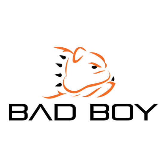 Bad Boy 1025H Operator's Manual