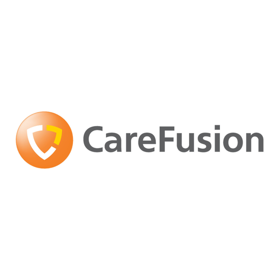 CareFusion Alaris VP Plus Guardrails Directions For Use Manual