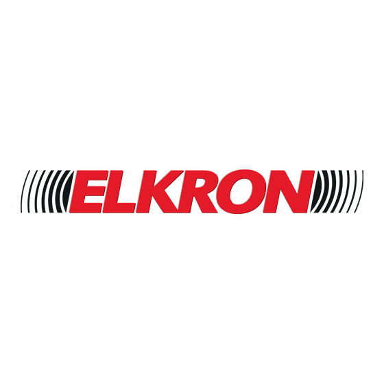 Elkron KP3000-D Complete Manual