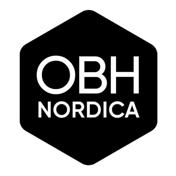 OBH Nordica active 1720 Instruction Manual