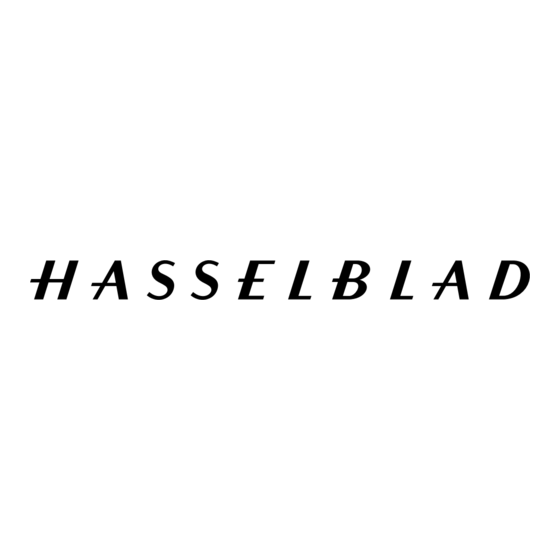 Hasselblad XPan II User Manual