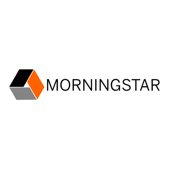 Morningstar PS-MPPT-25 Installation, Operation And Maintenance Manual