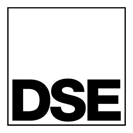 Deep Sea Electronics Plc DSE4510 Installation Instructions And Use