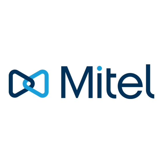 Mitel Voice Switch ST series Quick Install Manual