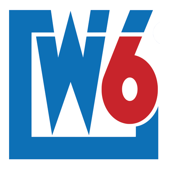 W6 EU-5 Instruction Manual