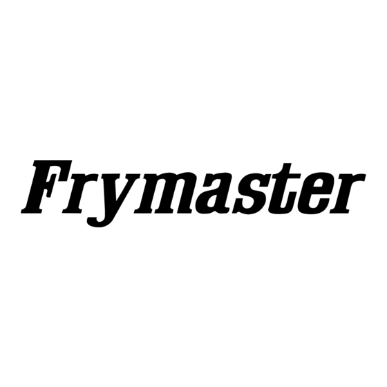 Frymaster FWH-1 Parts Manual