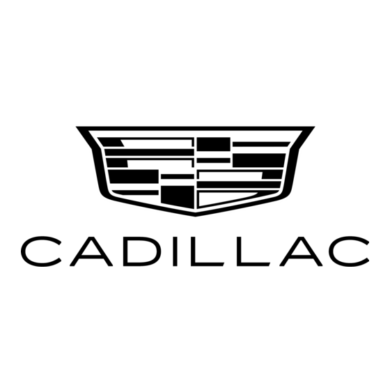 Cadillac Escalade User Manual