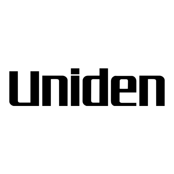 Uniden GMR1438-2 Owner's Manual
