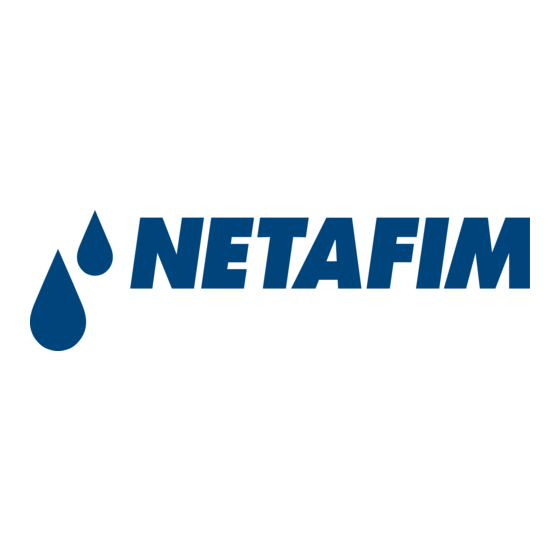 Netafim TECHLINE AS Design Manual