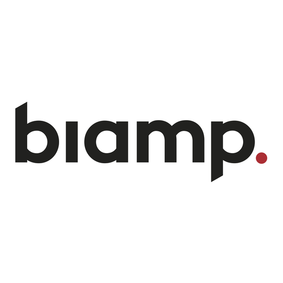 Biamp 1642 Operating Manual