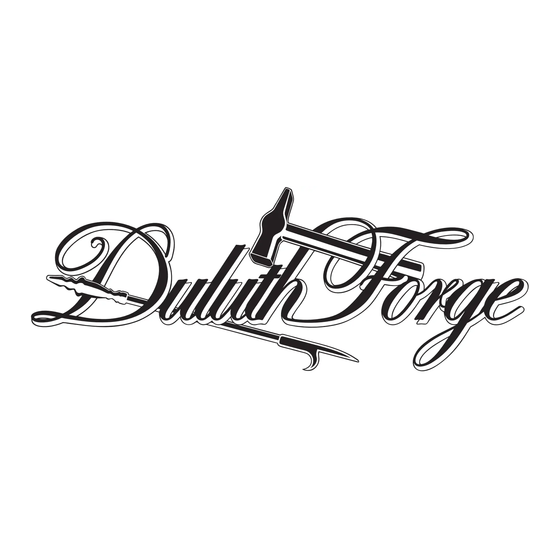 Duluth Forge FDLR24-1 Owner's Operation And Installation Manual