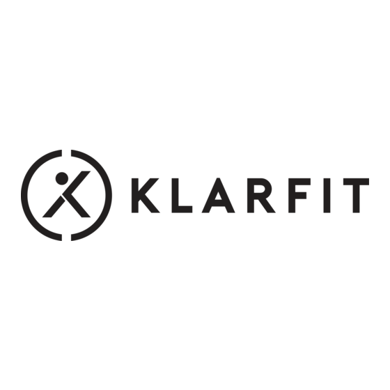 Klarfit 10030853 Quick Start Manual