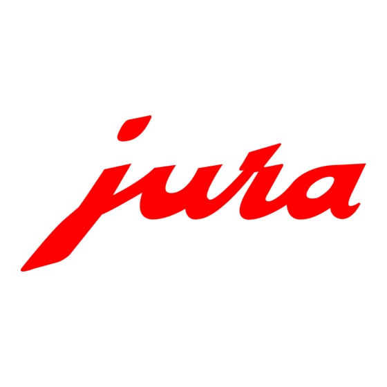 Jura X Series Instructions For Use Manual