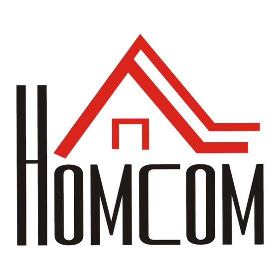 HOMCOM A90-278 Assembly & Instruction Manual