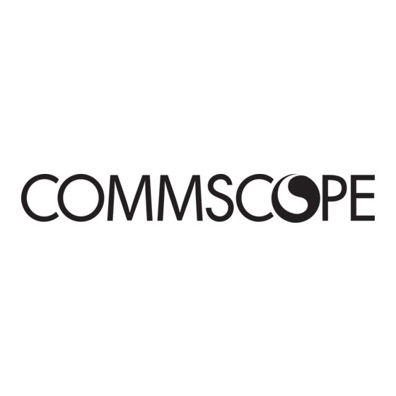 CommScope miniRepeater MR8518/8518 Mri Manuallines
